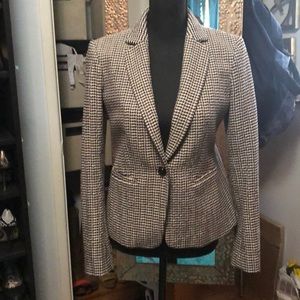Ann Taylor tweed blazer